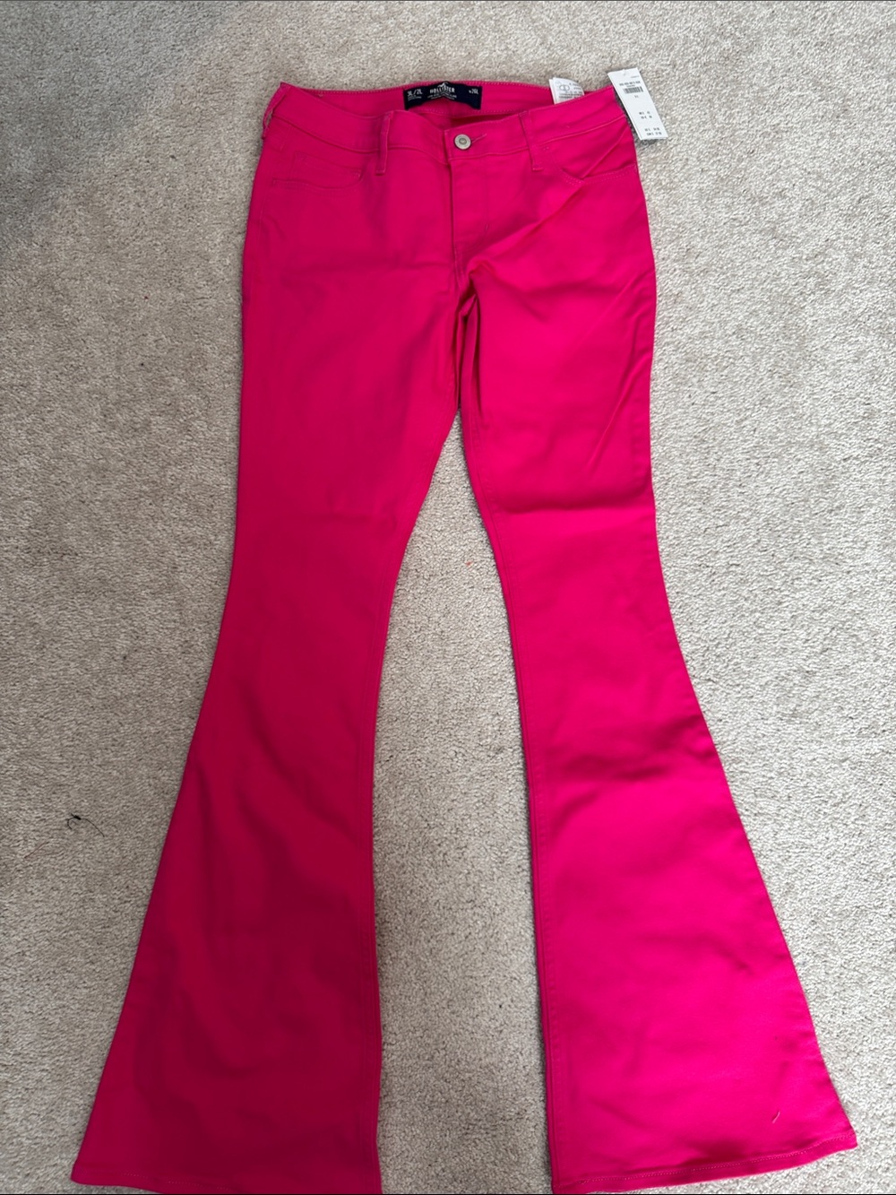 Women’s Fuchsia Flared Pants